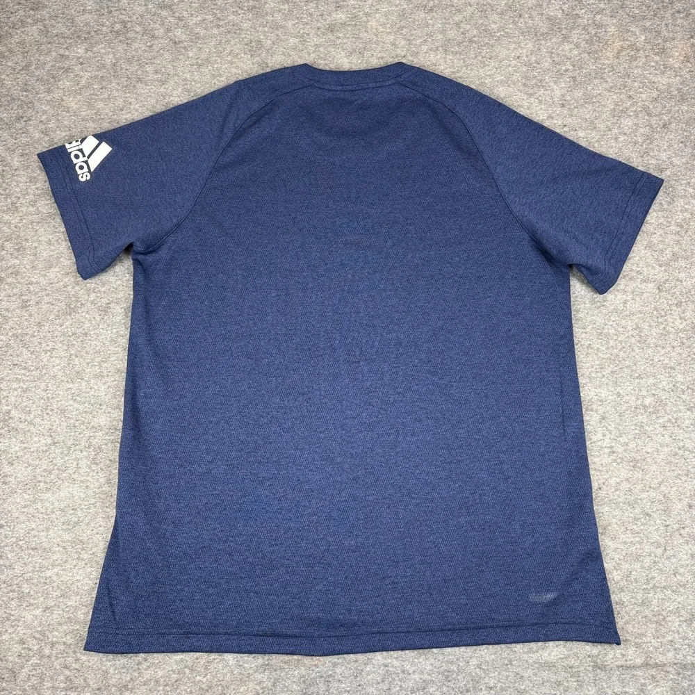 Adidas Climalite T-Shirt Tee Blue Mens Large L